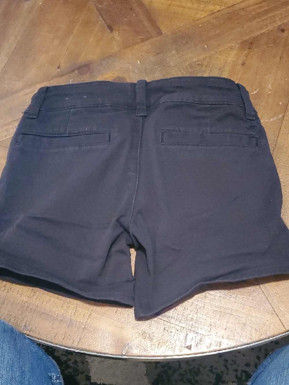 American Eagle Outfitters Black High-Waist Casual Shorts - Picture 4 of 4